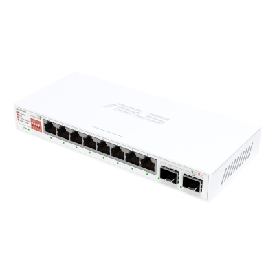 ASUS QG-U1080 8-Port 2.5G, 2-Port 10G, SFP+ Unmanaged Switch | Asus