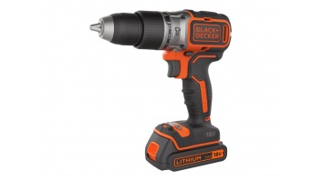 Black&Decker Hammer Drill BL188K-QW 18V BL 1Batt 400mA Kitbox | BLACK & DECKER