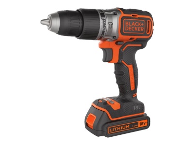 Black&Decker Hammer Drill BL188K-QW 18V BL 1Batt 400mA Kitbox | BLACK & DECKER