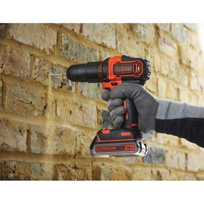 Black&Decker 18v2G Hammer w 400mA ch in Kitbox 2 batt BDCHD18KB-QW | BLACK & DECKER