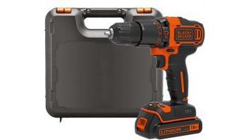 Black&Decker 18V 2G Hammer w 400mA ch in Kitbox BDCHD18K-QW | BLACK & DECKER