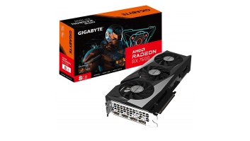 Graphics Card|GIGABYTE|AMD Radeon RX 7600|8 GB|GDDR6|128 bit|PCIE 4.0 16x|2xHDMI|2xDisplayPort|GV-R76GAMINGOC-8GD1.1