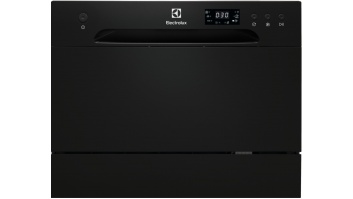 Electrolux trauku mazgājamā mašīna, melna, F