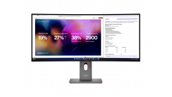 Lenovo | ThinkVision P40WD-40 | 39.7 " | IPS | WUHD | 21:9 | 120 Hz | 4ms GtG (Extreme mode) / 6ms GtG (Typical mode) ms | 5120 x 2160 pixels | 400 cd/m² | HDMI ports quantity 1 | Eclipse Black