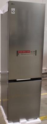 SALE OUT. LG GBBS322CPY Refrigerator, C, Free-standing, Combi, Height 2.03 m, Net fridge 262 L, Net freezer 113 L, Silver | LG Refrigerator | GBBS322CPY | Energy efficiency class C | Free standing | Combi | Height 203 cm | Fridge net capacity 262 L | Free