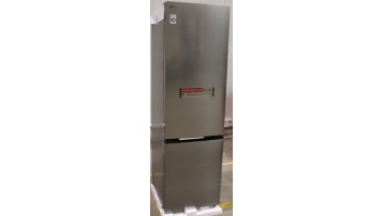 SALE OUT. LG GBBS322CPY Refrigerator, C, Free-standing, Combi, Height 2.03 m, Net fridge 262 L, Net freezer 113 L, Silver | LG Refrigerator | GBBS322CPY | Energy efficiency class C | Free standing | Combi | Height 203 cm | Fridge net capacity 262 L | Free