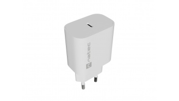 Natec Ribera USB Charger 1X USB-C 20W, White