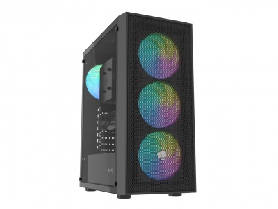 Fury PC Case | SHOBO SH8F ARGB | Black | Midi Tower