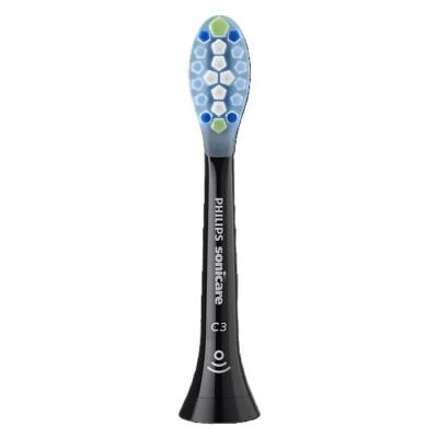 Sonicare C3 Premium Plaque Defence zobu birstes uzgaļi, komplektā 4 + 1 gab, melns