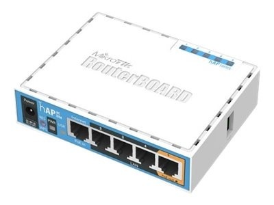 MikroTik | RB952Ui-5ac2nD | hAP ac lite | 802.11ac | 867 Mbit/s | 10/100 Mbit/s | Ethernet LAN (RJ-45) ports 5 | MU-MiMO Yes | 12 month(s)