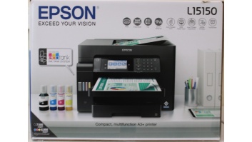 SALE OUT. Epson EcoTank L15150 Pint Scan Copy Fax | Epson | EcoTank L15150 | Inkjet | Colour | Multicunctional Printer | A3+ | Wi-Fi | Black | DAMAGED PACKAGING