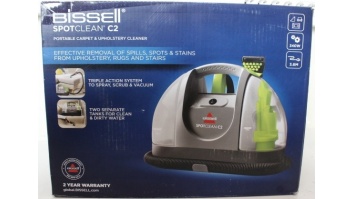 SALE OUT. | Bissell | Carpet and Upholstery Cleaner | 20671 SpotClean C2 | Corded operating | 340 W | Titanium/Silver Gray/Cha Cha Lime | Warranty 23 month(s) | DAMAGED PACKAGING
