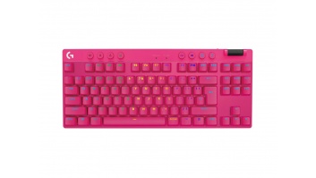 KEYBOARD WRL PRO X TKL/PINK 920-012159 LOGITECH