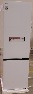 SALE OUT. LG GBBS322CSW Refrigerator, C, Free-standing, Combi, Height 2.03 m, Net fridge 262 L, Net freezer 113 L, White | LG Refrigerator | GBBS322CSW | Energy efficiency class C | Free standing | Combi | Height 203 cm | Fridge net capacity 262 L | Freez