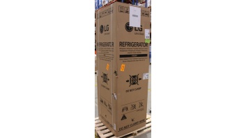 SALE OUT. LG GBBS322CSW Refrigerator, C, Free-standing, Combi, Height 2.03 m, Net fridge 262 L, Net freezer 113 L, White | LG Refrigerator | GBBS322CSW | Energy efficiency class C | Free standing | Combi | Height 203 cm | Fridge net capacity 262 L | Freez
