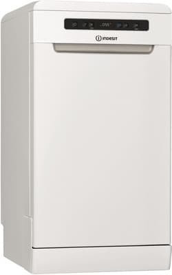 INDESIT Dishwasher | DSFO 3T224 C | Free standing | Width 45 cm | Number of place settings 10 | Number of programs 9 | Energy efficiency class E | Display | White