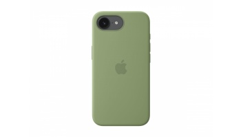 Apple iPhone 17e Silicone Case with MagSafe – Light Moss | Apple