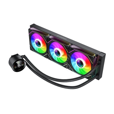 Gamemax CPU Liquid Cooler | ICEBURG 360 DIGITAL BK | Black