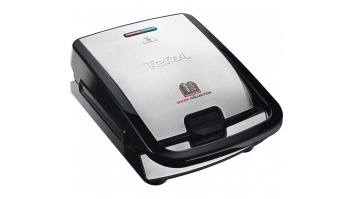 TEFAL | Sandwich Maker | SW854D | 700 W | Number of plates 4 | Number of pastry 2 | Black/Stainless steel