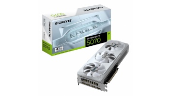 Graphics Card|GIGABYTE|NVIDIA GeForce RTX 5070|12 GB|GDDR7|192 bit|PCIE 5.0 16x|GPU 2587 MHz|Triple slot Fansink|1xHDMI|3xDisplayPort|GV-N5070EAGLEOCICE-12GD