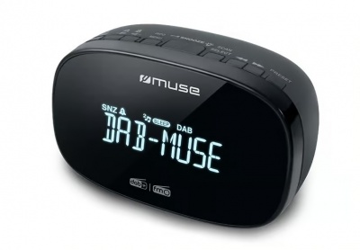 Muse | DAB+/FM Dual Alarm Clock Radio | M-150 CDB | Alarm function | AUX in | Black