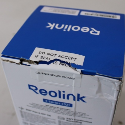 SALE OUT. Reolink E321 Smart Indoor Cam Wi-Fi PT, White | Reolink Camera | E Series E321 | 24 month(s) | Tabletop | 3 MP | 4mm/F2.0 | MicroSD up to 512GB | DAMAGED PACKAGING