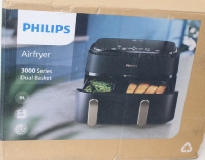 SALE OUT. Philips NA352/00 Airfryer, 2750 W, Pan volume 9 L, Charcoal Grey/Copper | Philips Airfryer | NA352/00 | Power 2750 W | Capacity 9 L | Rapid Air technology | Charcoal Grey/Copper | DAMAGED PACKAGING | 23 month(s)