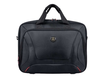 PORT DESIGNS | Courchevel | Fits up to size 15.6 " | Messenger - Briefcase | Shoulder strap | Black