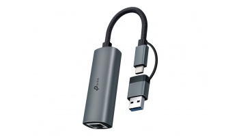 TP-LINK USB Type-C to 2.5 Gigabit Ethernet Network Adapter | UE310C | Ethernet LAN (RJ-45) ports 1 | MU-MiMO No | no PoE