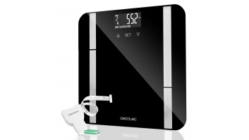 Cecotec | Smart Bathroom Scale | Surface Precision 9450 Full Healthy | Maximum weight (capacity) 180 kg | Accuracy 100 g | Black