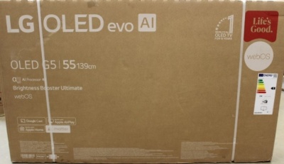 SALE OUT. LG OLED55G51LW 55" (140 cm) Premium OLED TV | LG OLED55G51LW | 55 | Smart TV | webOS 25 | UHD | DAMAGED PACKAGING