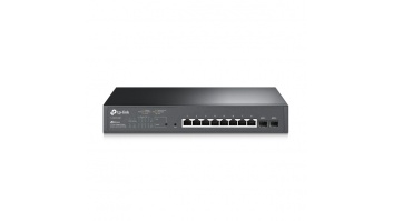 TP-LINK | JetStream 10-Port Gigabit Smart PoE Switch | TL-SG2210MP | Managed L2 | Rackmountable | SFP ports quantity 2 | PoE+ ports quantity 8 | Power supply type Single