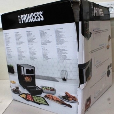 SALE OUT. Princess 01.182065.01.001 Aerofryer Oven, Black/Stainless Steel | Princess Aerofryer Oven | 182065 | Power 1500 W | Capacity 10 L | Black/Stainless Steel | DAMAGED PACKAGING | Princess | Aerofryer Oven | 182065 | Power 1500 W | Capacity 10 L | B