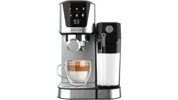 Cecotec Coffee Maker | Power Espresso 20 Cream | Pump pressure 20 bar | Built-in milk frother | Semi-automatic | 1350 W