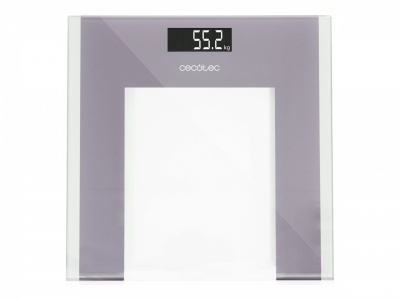 Cecotec Bathroom Scales | Surface Precision Healthy | Maximum weight (capacity) 180 | Grey/Transparent