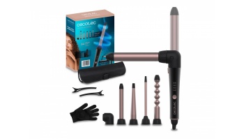 Cecotec Hair Curler | SurfCare MultiWaves Multi-head | Ceramic heating system | Temperature (min) 140 °C | Temperature (max) 200 °C | 46 W