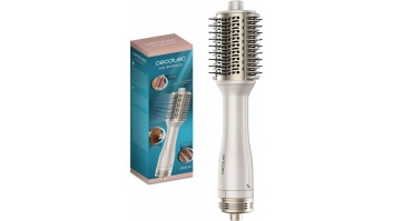 Cecotec Air Brush with Heating Plates | Air DryBold | Ceramic heating system | Ion conditioning | 1200 W | Gold/White