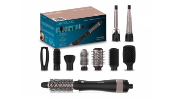 Cecotec Air brush | CeramicCare 10in1 Styler 10-in-1 | Number of heating levels 3 | 1000 W | Black
