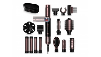 Cecotec Styling Brush | AirGlam 14in1 Flex Black | Ion conditioning | Barrel diameter 32 mm/35 mm | 1400 W | Black