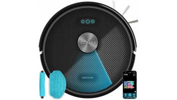 Cecotec Robot Vacuum Cleaner | Conga M70 | Wet&Dry | Operating time (max) 250 min | 4500 mAh | Dust capacity 400 L | 20000 Pa | Black