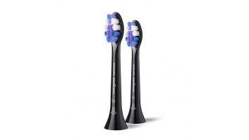 Philips Replacement brush heads | HX6052/88 Sonicare Sensitive | Heads | For adults | Number of brush heads included 2 | Black