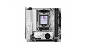 MSI MPG B850I EDGE TI WIFI | Processor family AMD B850 | Processor socket AM5 | DDR5 | Supported hard disk drive interfaces SATA, M.2 | Number of SATA connectors 2