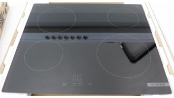 SALE OUT. Bosch PKE611BA2E Vitroceramic Hob, Number of burners/cooking zones 4, Width 60 cm, Black | Bosch Hob | PKE611BA2E Series 4 | Vitroceramic | Number of burners/cooking zones 4 | Touch | Black | DAMAGED PACKAGING