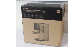 SALE OUT. Xiaomi Espresso Machine | Pump pressure 20 bar | Built-in milk frother | Semi-automatic | 1350 W | Silver/Black | UNPACKED, SCRATCHED ON CORPUS AND ACCESSORIES