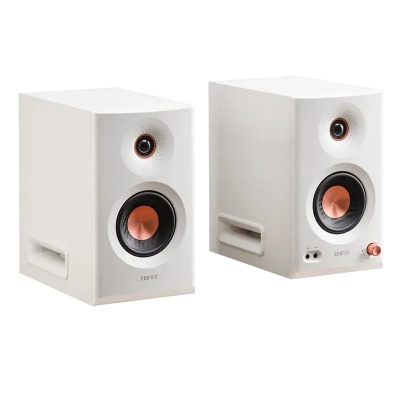 Edifier MR5 Tri-amped Studio Monitor Speakers, White