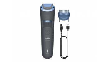 Philips Trimmer | BT3617/15 Series 3000 | Cordless | Wet & Dry | Number of length steps 20 | Dark Grey