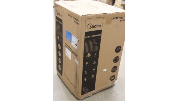 SALE OUT. | Midea Freezer | MDRC152FEE01 | Energy efficiency class E | Chest | Free standing | Height 85 cm | Total net capacity 99 L | White | DAMAGED PACKAGING, DENTED FRONT, RIGHT, BOTTOM SIDE AND CORNER