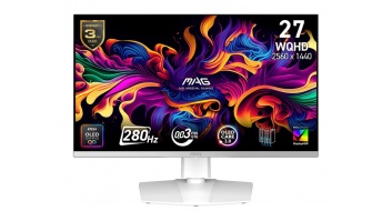 Monitor|MSI|26.5 "|2560 x 1440 pixels|Wide Quad HD|Native aspect ratio 16:9|QD-OLED|Flat|MAG272QPWQD-OLEDX28