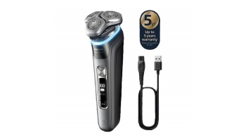 PHILIPS i9000 Prestige Ultra Elektroskuveklis mitrai/sausai skūšanai (lādējams), Tumšs šīferis