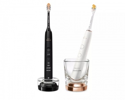 Sonicare zobu birste DiamondClean ar īpašu  lietotni, balts/rozā zelts